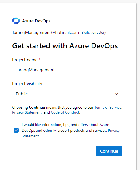 Azure devops is not working - Microsoft Q&A