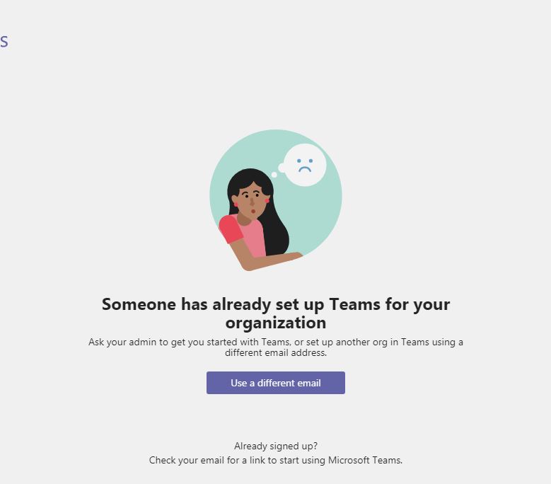 cannot log in microsoft teams