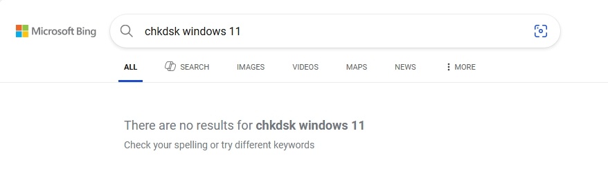 Browser Search has No Returns - Microsoft Q&A