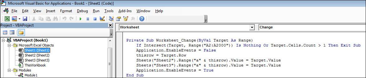 Automatically adding a new line to a table when one is added to master ...