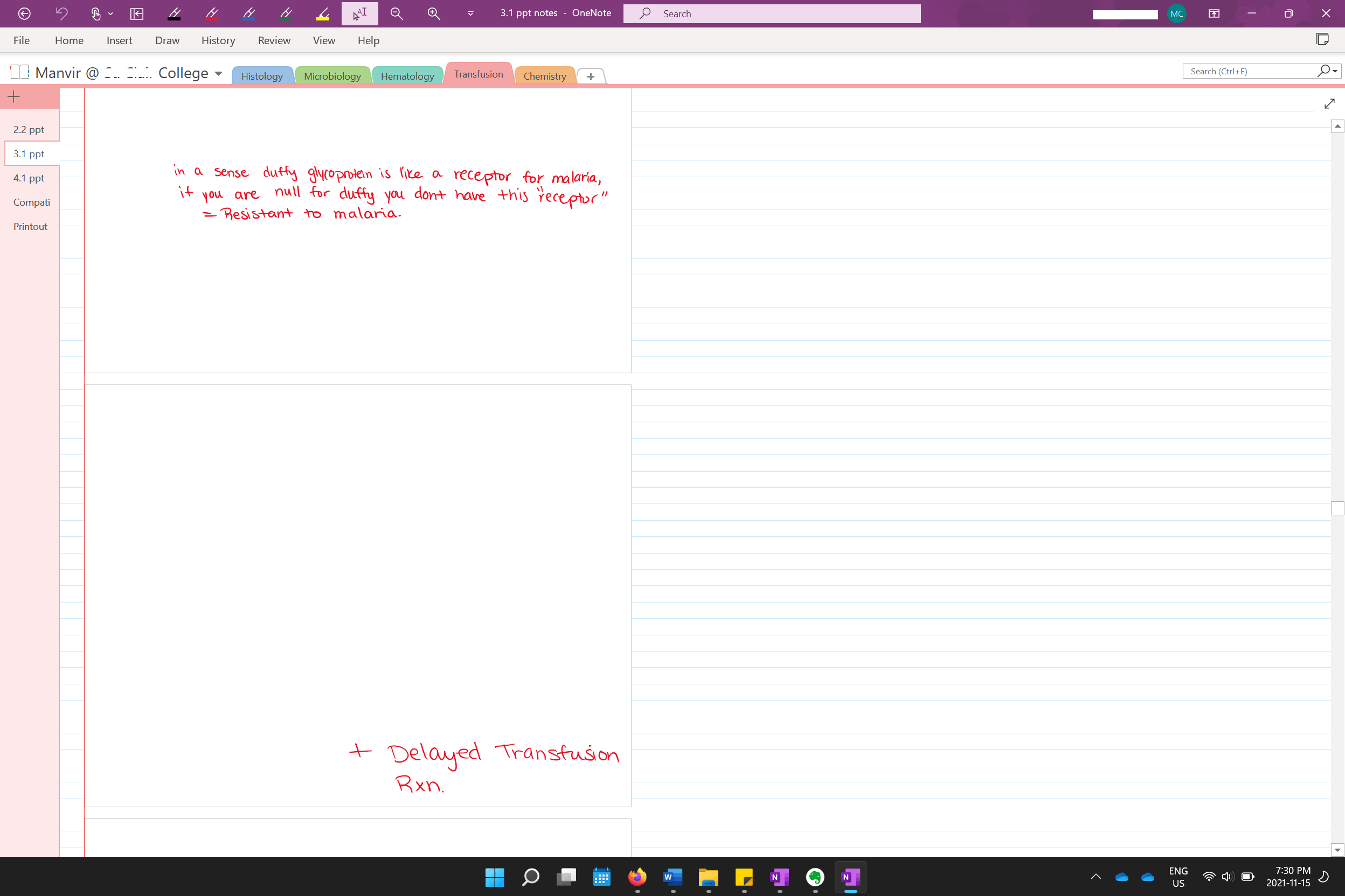 OneNote pdf pages have gone blank but the annotations are still there ...