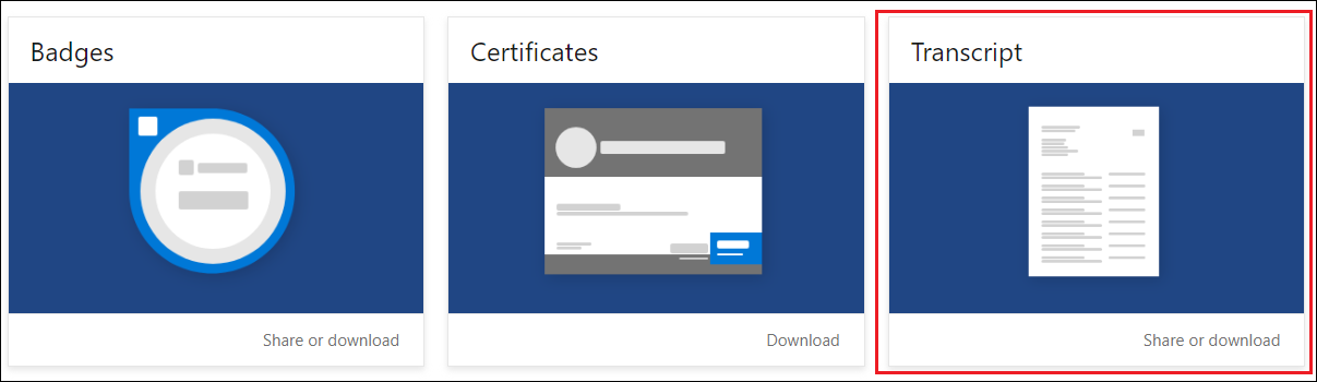 MSFT certification official transcript - Microsoft Q&A