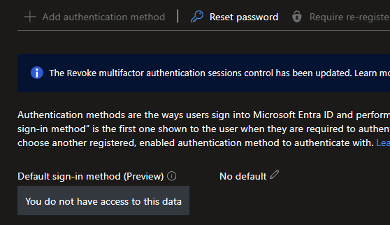 How to allow user's to edit other user's authentication methods ...