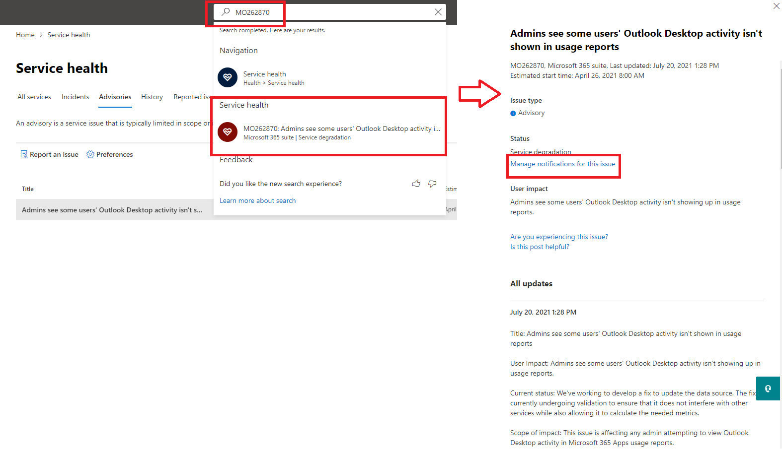Request notification of SharePoint Online bug fix - Microsoft Q&A