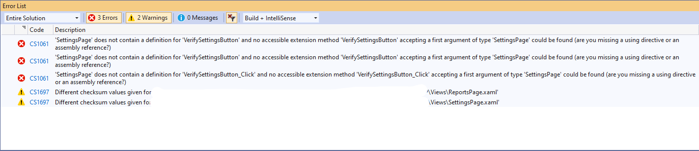 Errors on Release - Microsoft Q&A