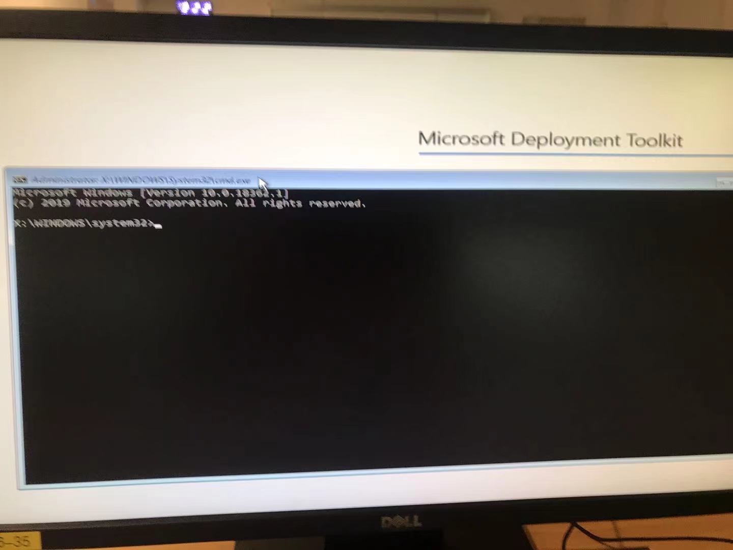 MDT capture failed then unable to install via MDT Microsoft Q&A