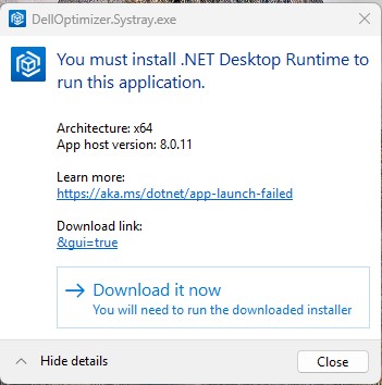 Screenshot 2026-05-24 .NET desktop runtime