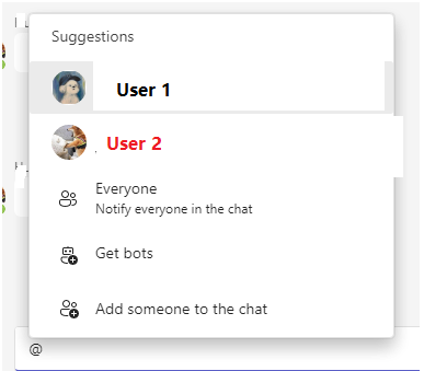 How to send notification message to a specific recipient on their MS ...