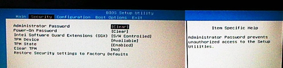 TPM (BIOS)