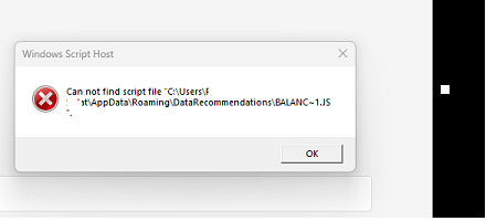 Windows Script Host Error - Microsoft Q&A