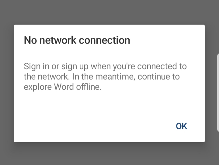 Office apps on android, problem on wifi - Microsoft Q&A