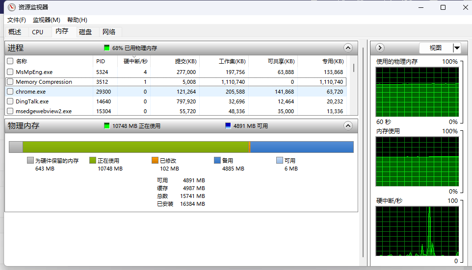 windows11系统，日常使用过程中总是间歇性卡顿，请问有没有什么办法可以监测或者排查是什么原因导致？ - Microsoft Q&A