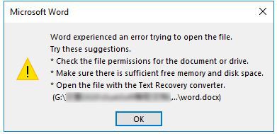 word-error