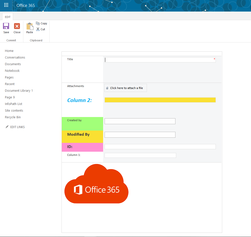 InfoPath form customizations for Sharepoint Online List not saving ...