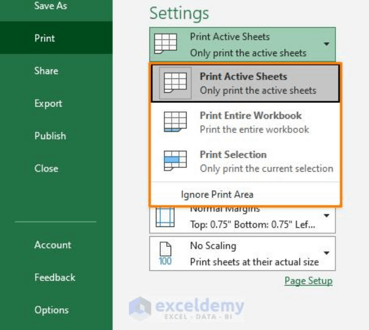 printing from excel - Microsoft Q&A