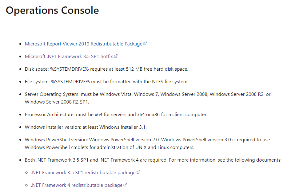 Operations Manager 2012 Console Crash on Windows 11 - Microsoft Q&A