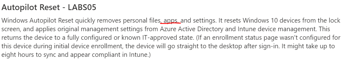 Intune / Autopilot Advice – Reassigning Devices - Microsoft Q&A