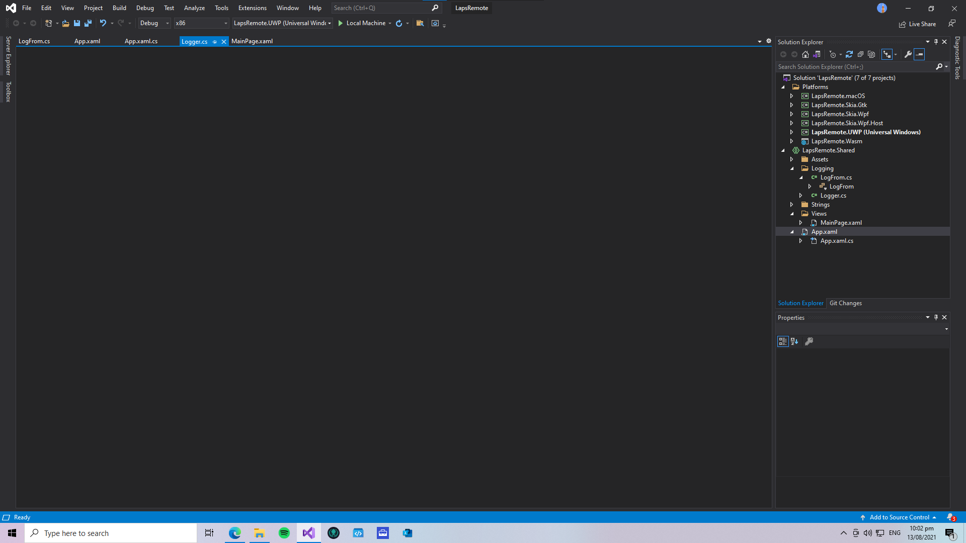 Visual Studio Does Not Show My Code - Microsoft Q&A