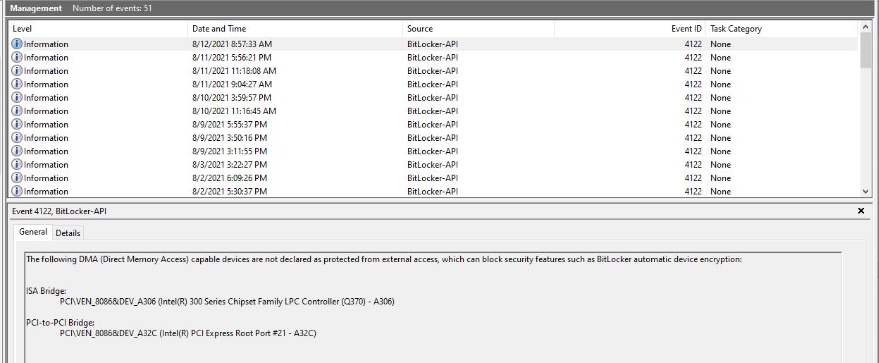 BitLocker silent encryption status - Microsoft Q&A