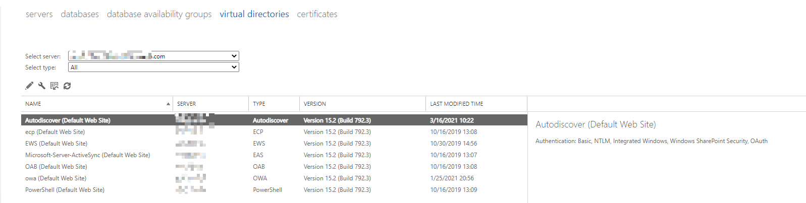 Autodiscover In Exchange External & Inernal Url Must Be Configured 