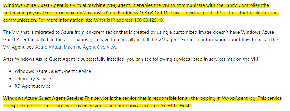 How to fix the Azure VM agent - Microsoft Q&A