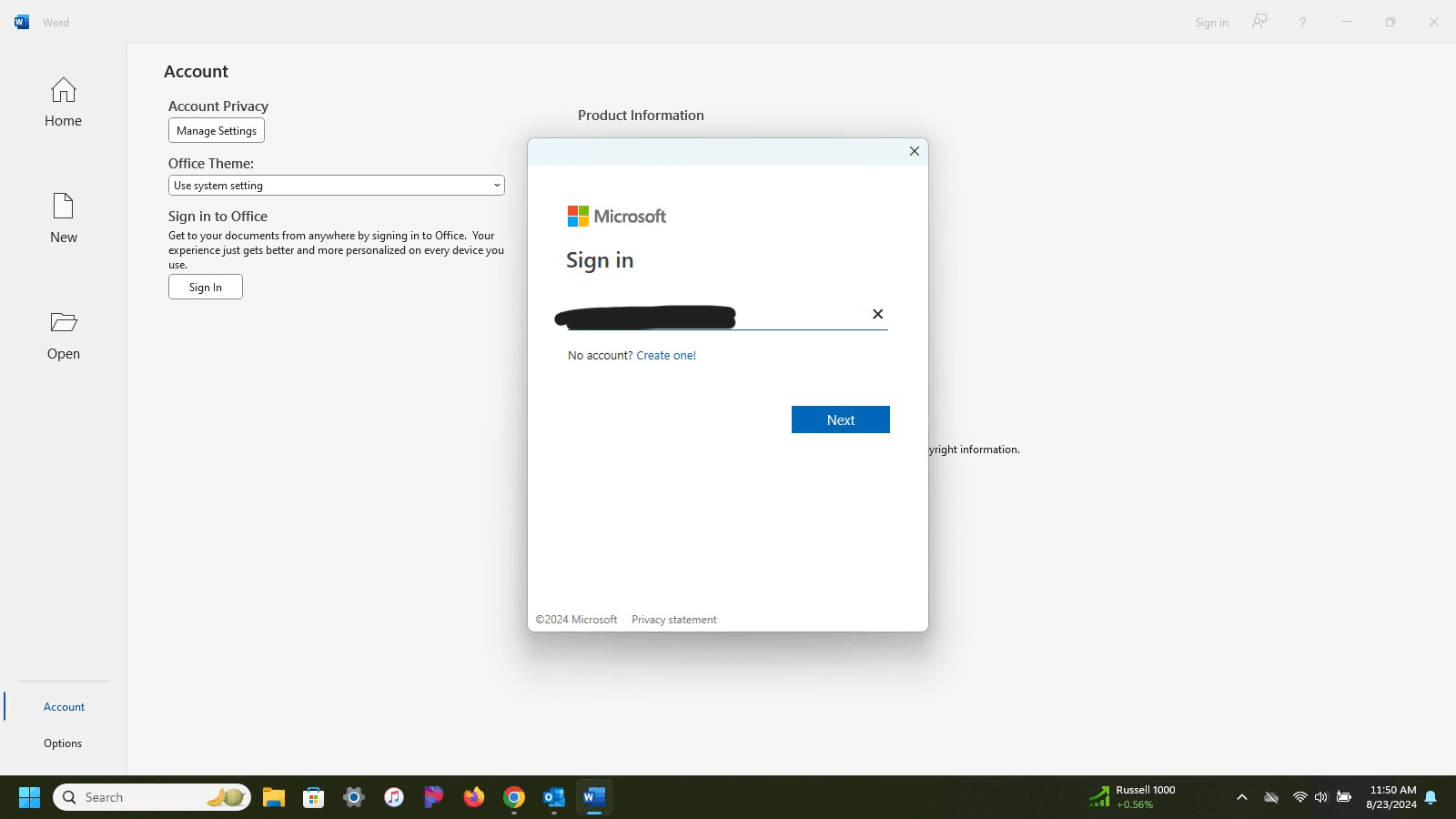 I'm having problems signing into Office 2021 Apps - Microsoft Q&A