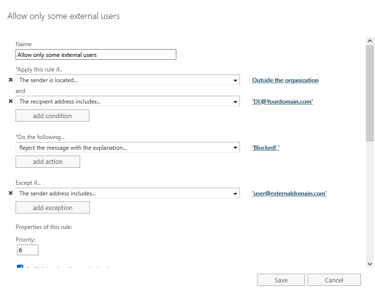 How-to give rights to send to a distribution list to all accounts of my ...