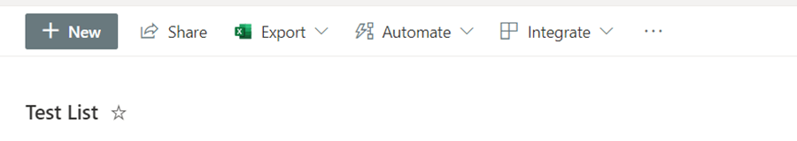 Edit in grid view not showing in one of my lists - Microsoft Q&A