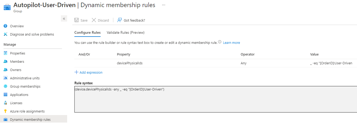 Policy sets and group assignments - Microsoft Q&A