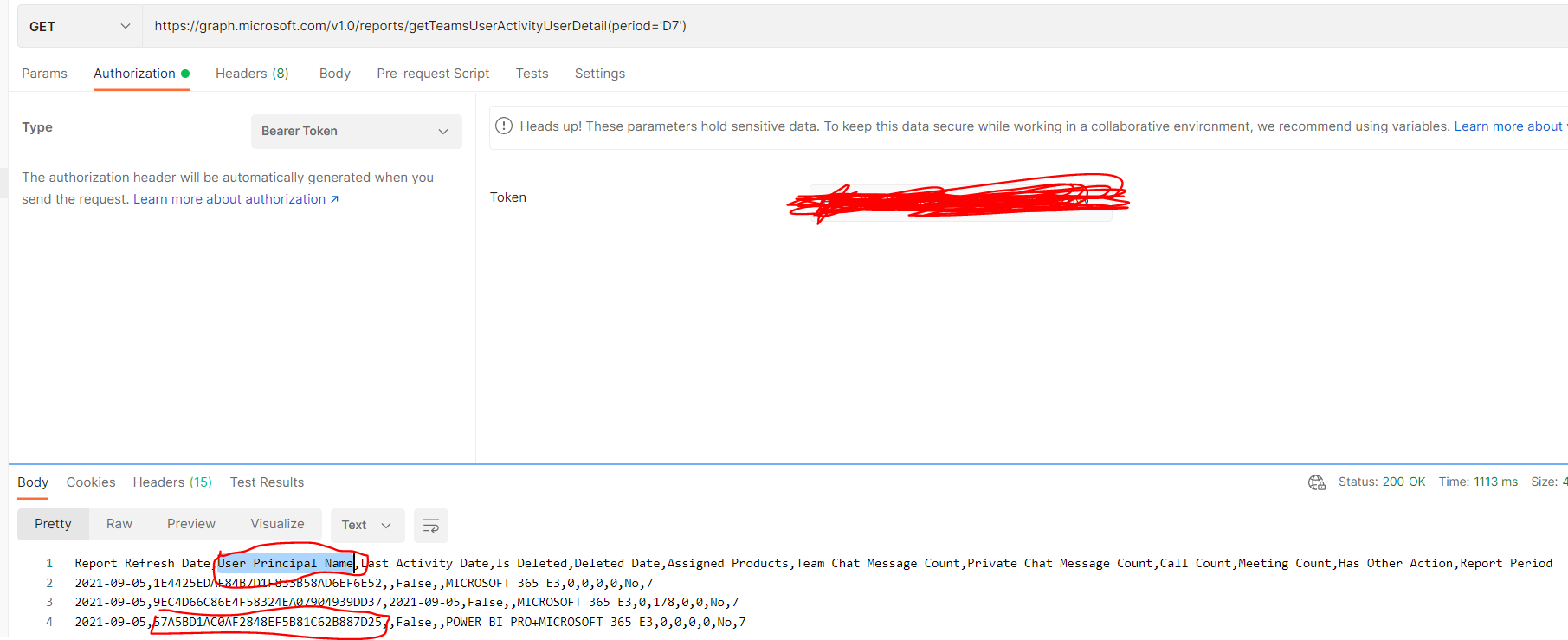 Changes in the 'getTeamsUserActivityUserDetail' endpoint - Microsoft Q&A