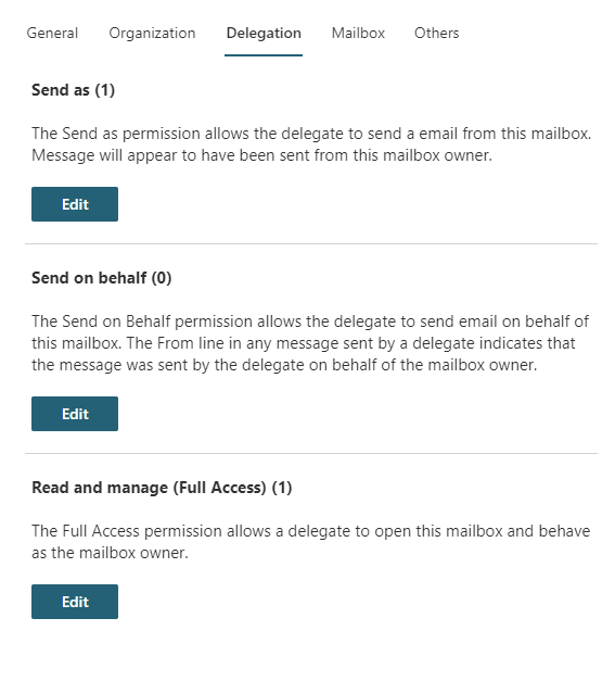 Delegate calendar in exchange admin center - Microsoft Q&A