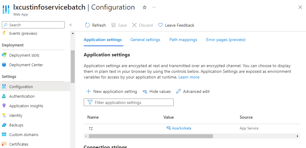 How to change time zone on my linix based app service - Microsoft Q&A