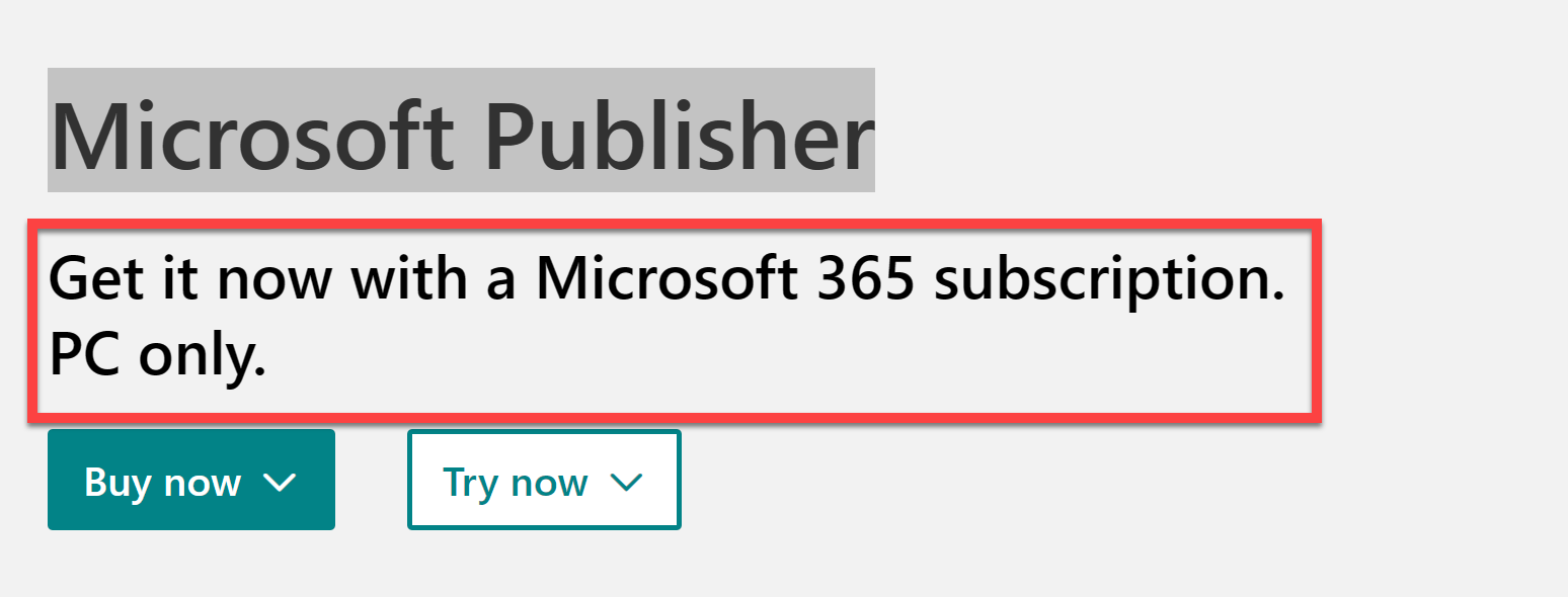 Microsoft publisher - Microsoft Q&A