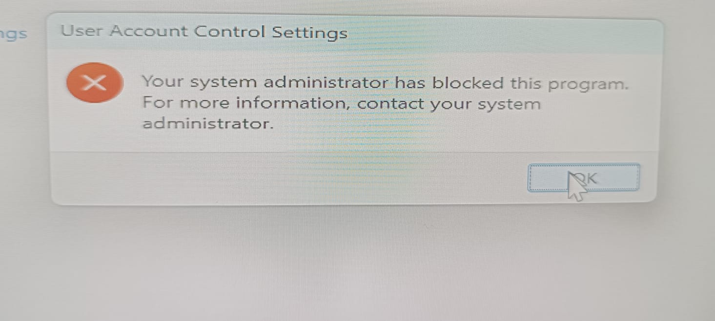 ystem administrator has blocked this program2