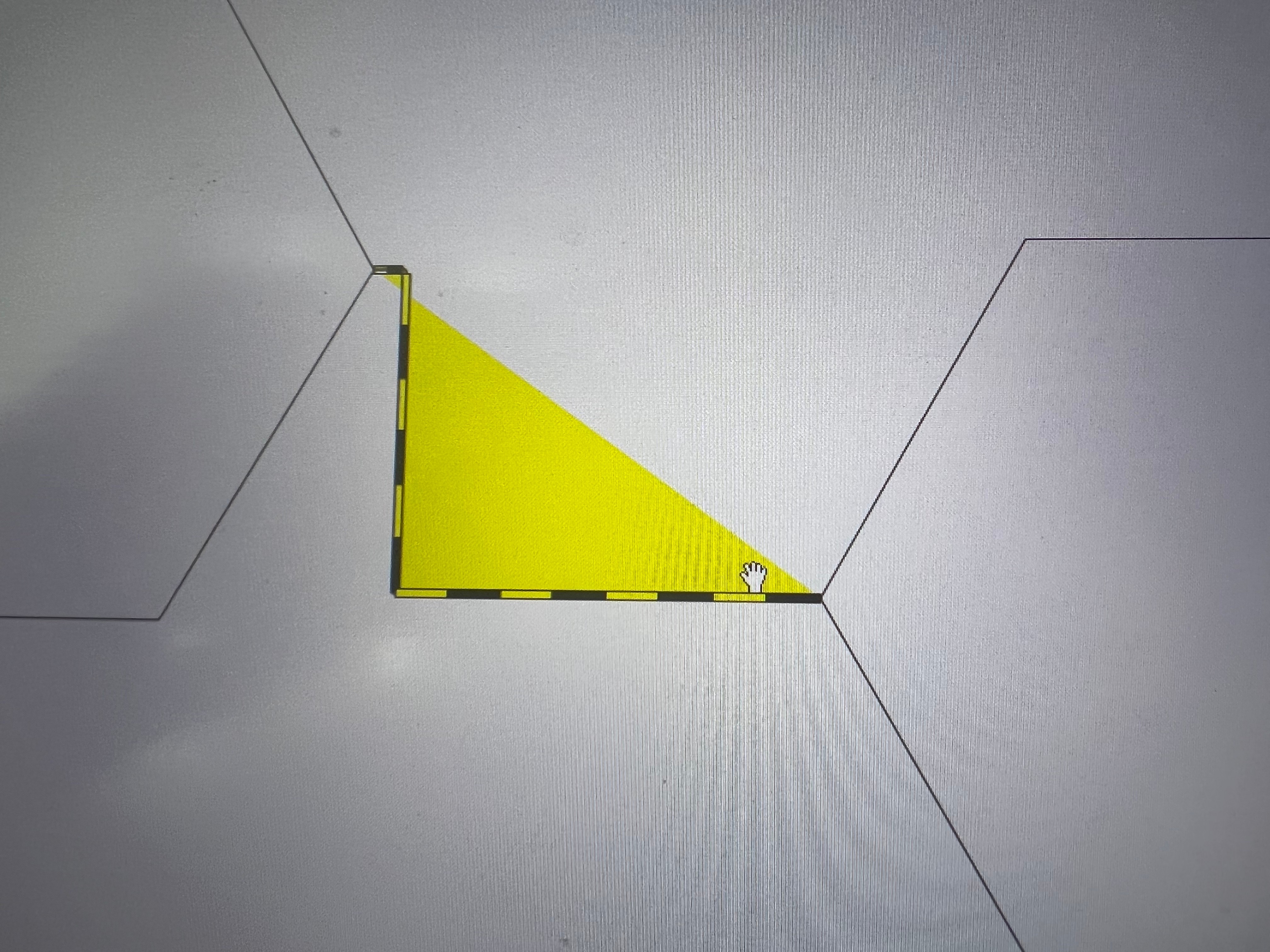Microsoft Visio patterned connection prints out triangle shapes ...