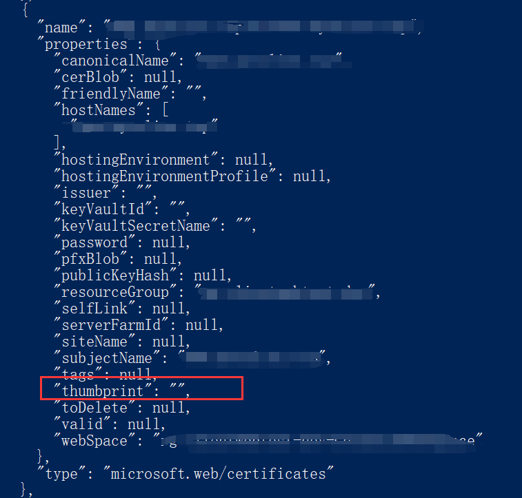 Can not find Certificate Thumbprint Microsoft Q A Can not find Certificate Thumbprint Microsoft Q A