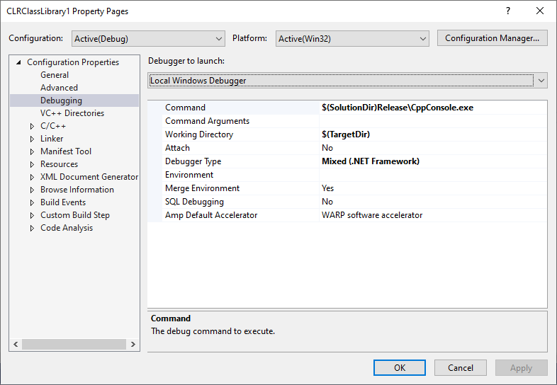 Visual Studio 2019: Undefined behavior in a C++/CLI wrapper project ...