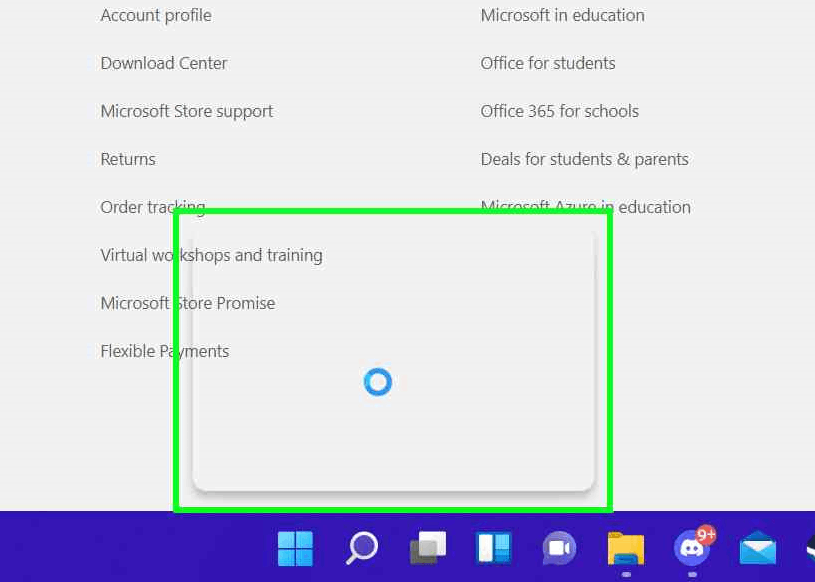 Transparent Box with Loading Symbol When Hovered On Stuck On Screen ...