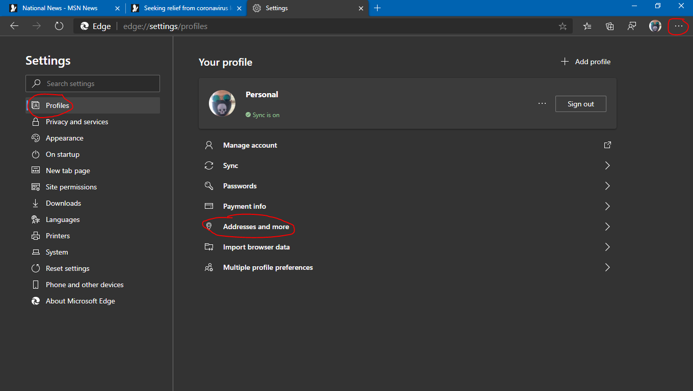 Auto fill - Microsoft Q&A