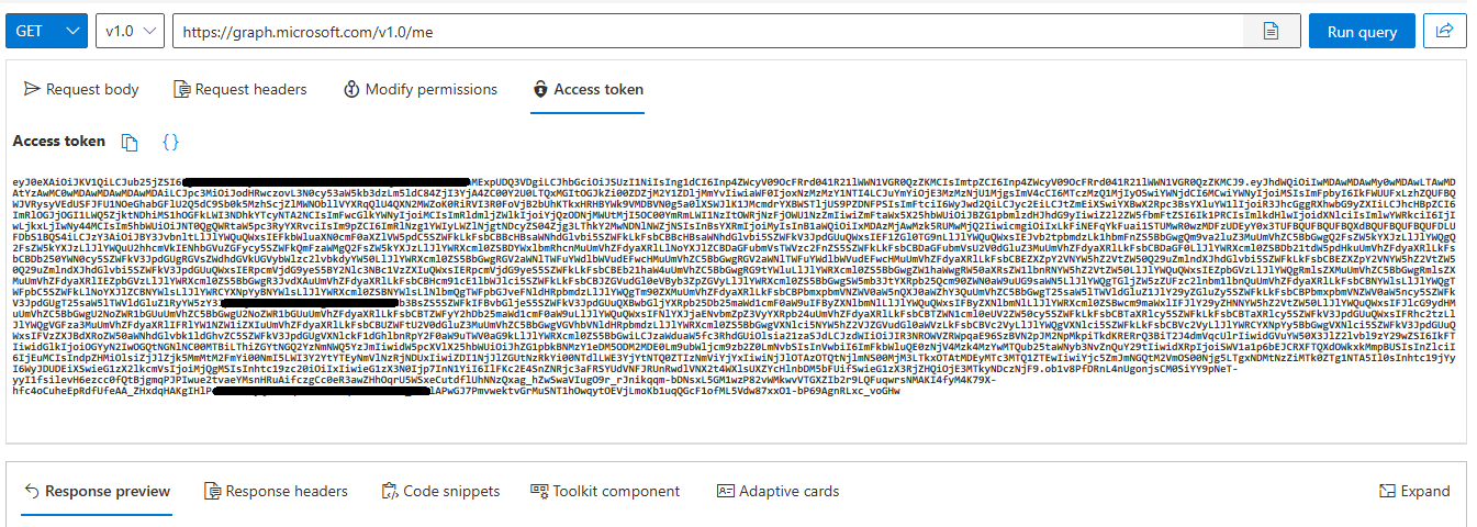 Issues with API Calls in MS Graph Not Working Outside of Graph Explorer ...