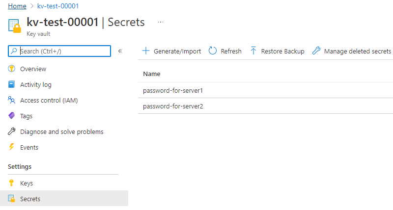 read connection strings dynamicaly - Microsoft Q&A