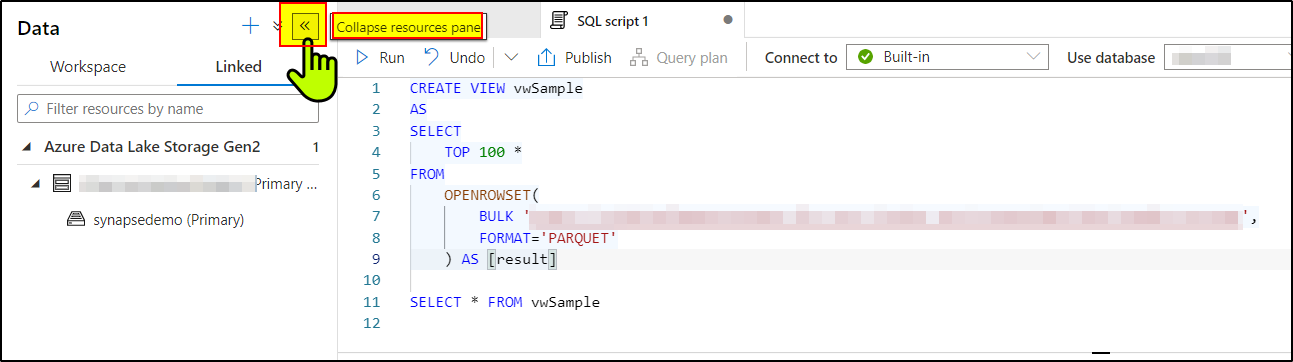 serverless sql pool sql script font size - Microsoft Q&A