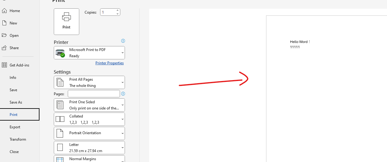 Microsoft 365 why will Word not print to my printer. Excel does, pdf ...