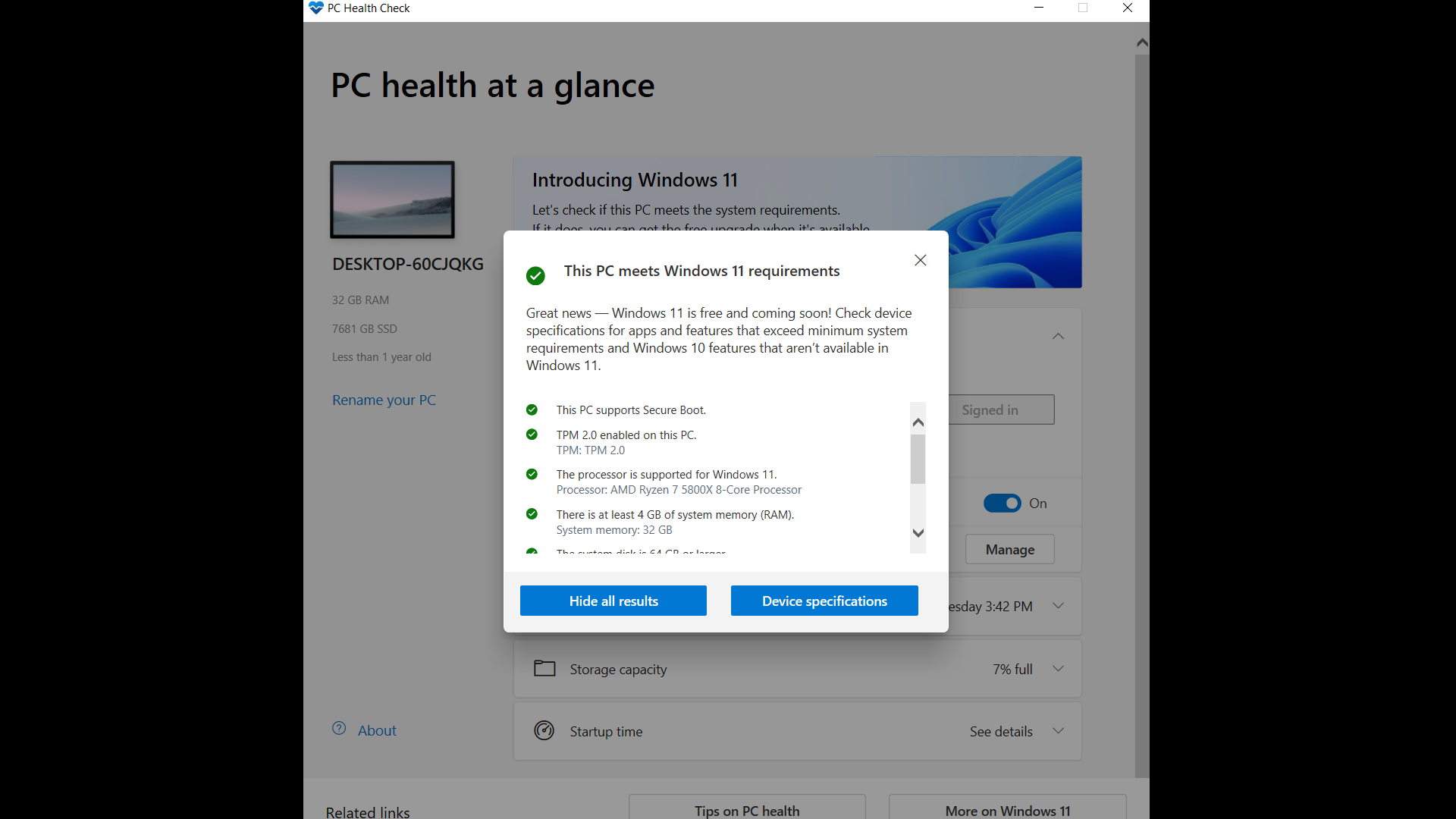 Microsoft Windows 11 PC Health Check No TPM 2.0 - ServeTheHome