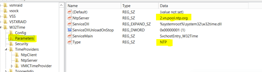 Cannot sync time with NTP Server - Microsoft Q&A