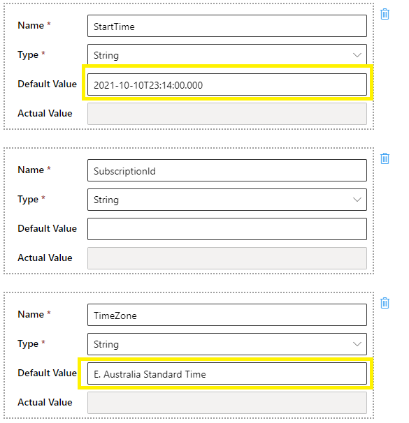 Timezones for AEST and AEDT incorrect in Azure VM Automation Tasks