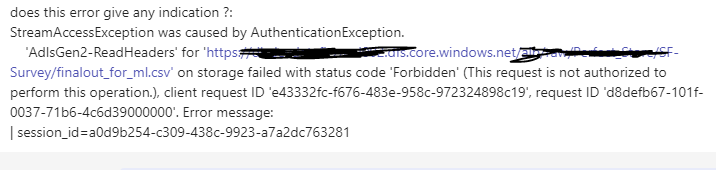 Unable to get data from ADLS after changing the Client Secret ...