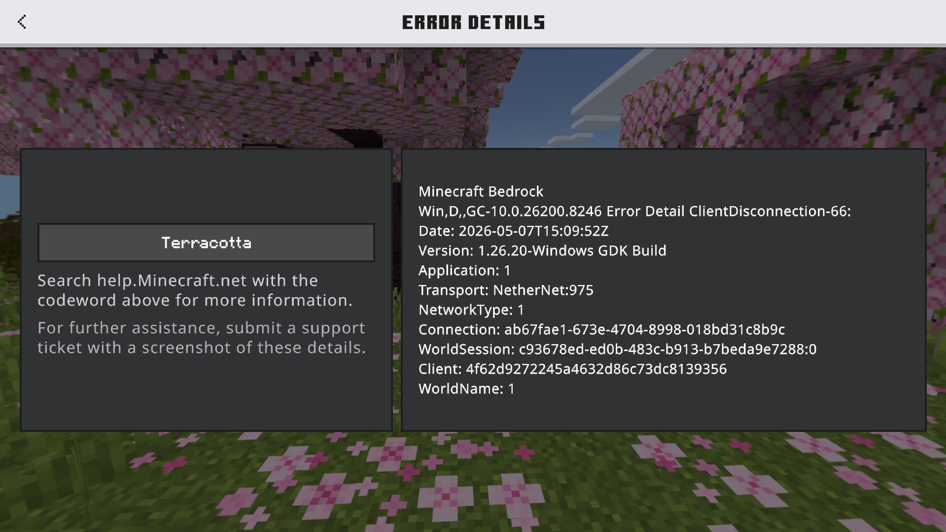 error