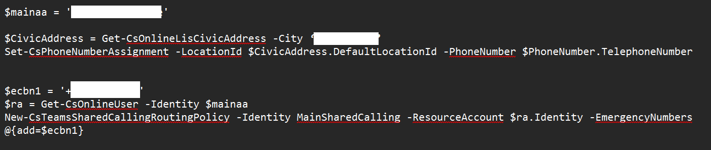 Error Assigning Emergency Routing Policy and Missing Dial Pad in ...