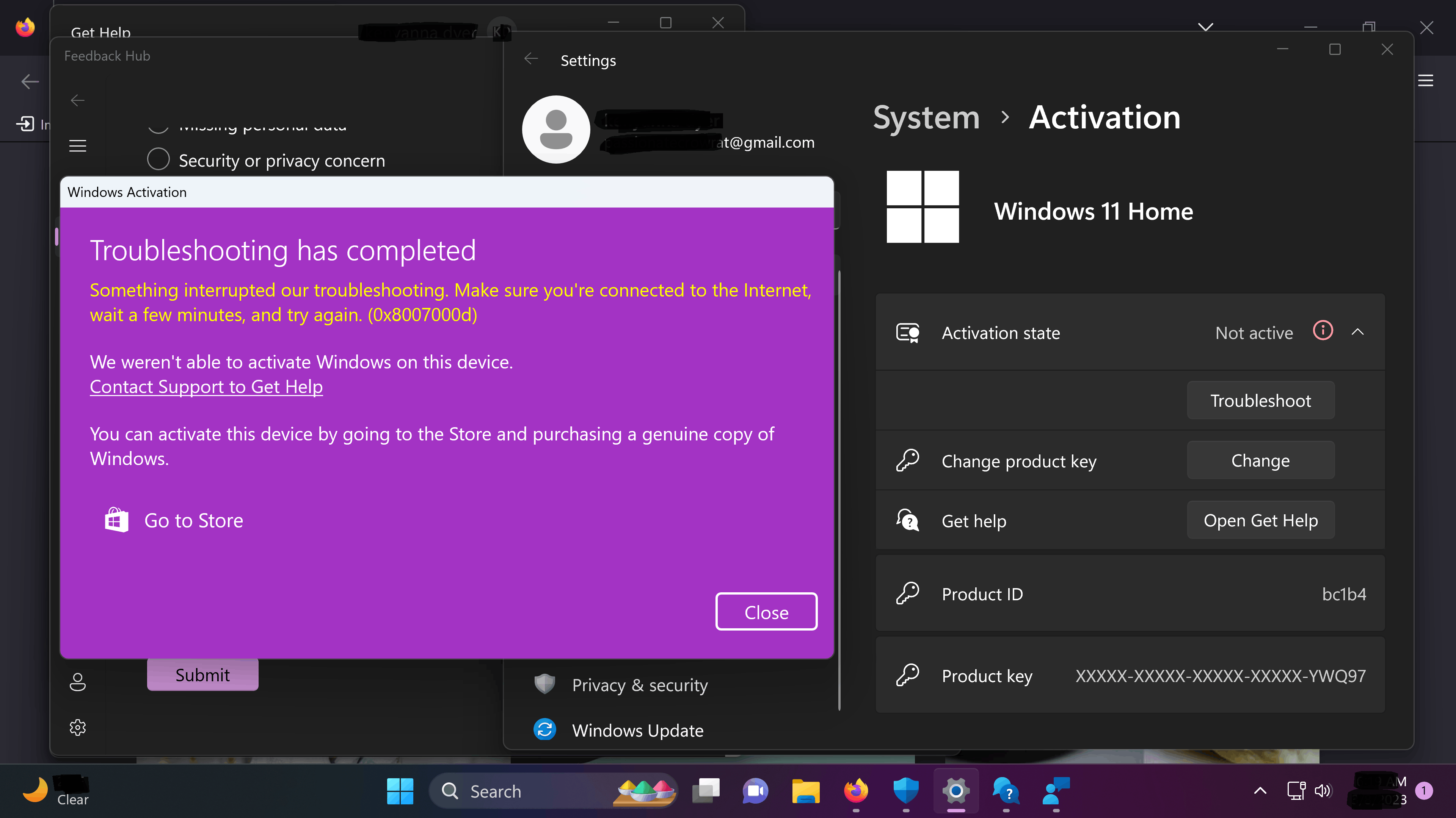 Windows 11 Activated Once Before then Unactived and now my geniune ...